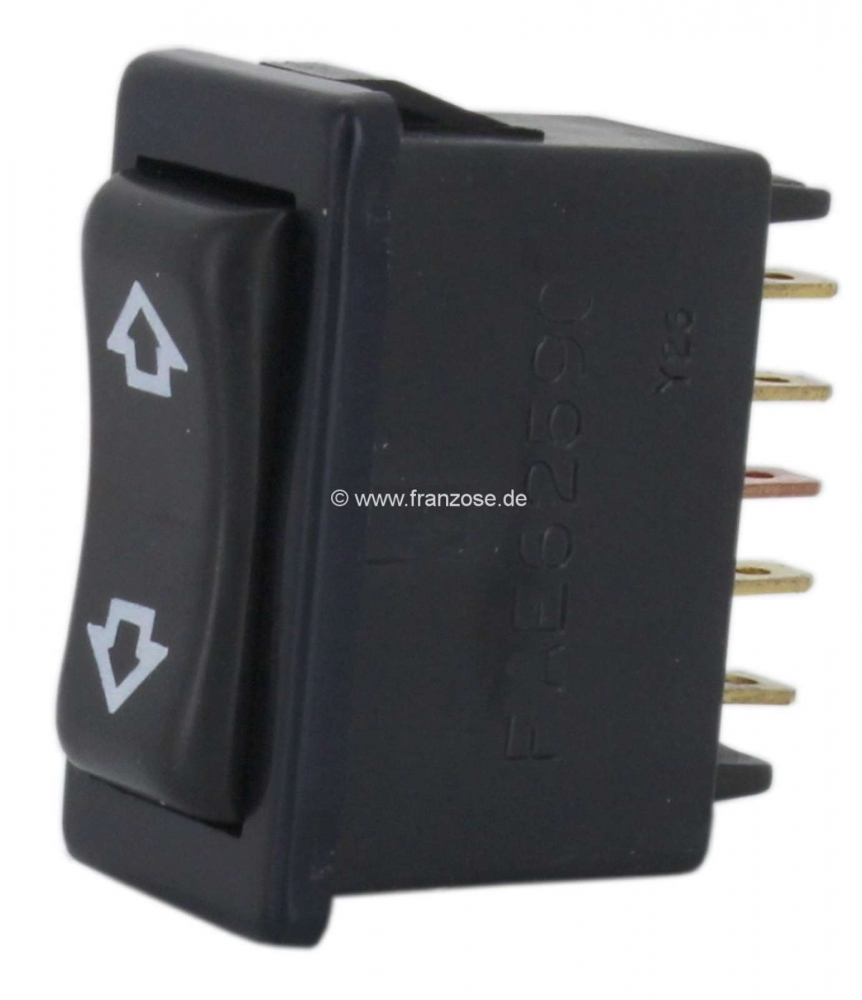 Alle - Raamregelaar schakelaar. Geschikt voor Citroen GS, BX, Visa. Peugeot 604, Renault R5. 5x a