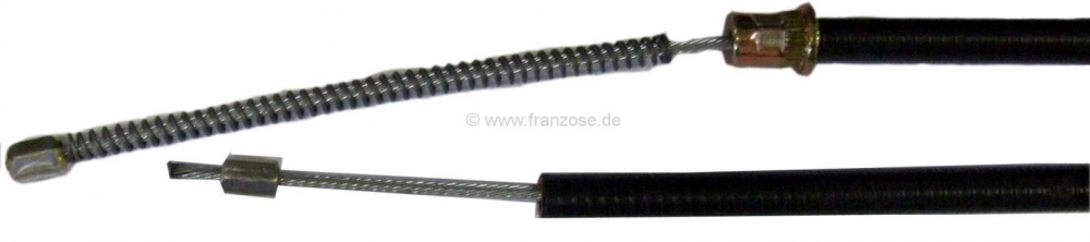 Peugeot - P 204, handremkabel linksachter ->69, lengte 750/515mm
