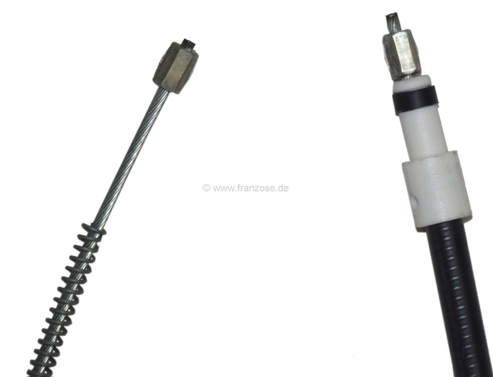 Renault - P 504, handremkabel achter, GL 77-> , 1595/990mm links of rechts montage
