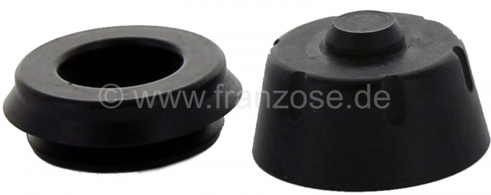 Citroen-2CV - P 204, reparatieset (alleen rubbers) voor de hoofdremcilinder. Zuiger diameter: 19.0mm. 1 