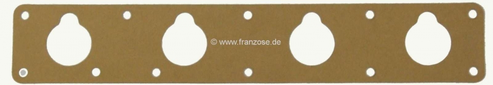 Peugeot - P 404, pakking inlaatspruitstuk. Geschikt voor Peugeot 404 Injectie. Of. Nr. 0348.13