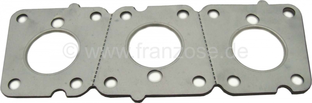 Renault - P 504/604/R30, pakking uitlaatspruitstuk. Geschikt voor Peugeot 504 V6 + 604 V6. Renault R