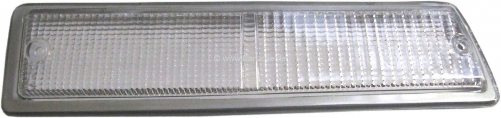 Citroen-2CV - P 304, knipperlichtkap rechtsvoor, kleur wit, frame zilver