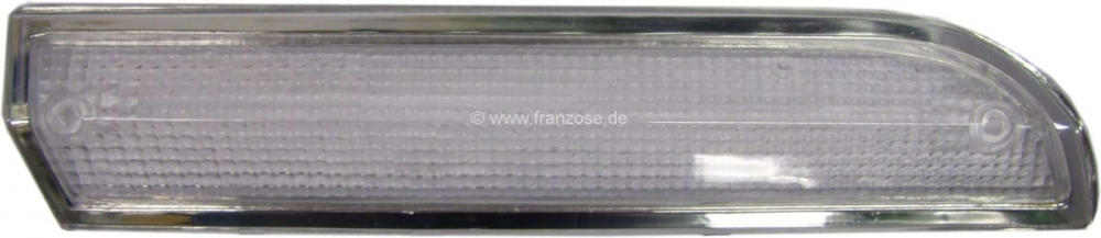 Peugeot - P 504, knipperlichtkap rechts, geheel wit met chromen frame