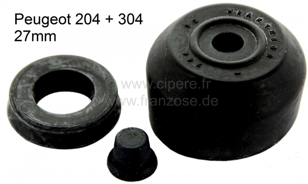 Citroen-2CV - P 204/304 koppelingsslavecilinder reparatieset (zonder zuiger). Geschikt voor Peugeot 204 