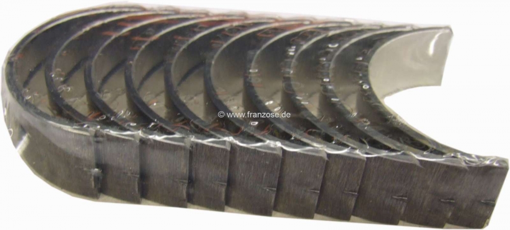 Renault - P 204, hoofdlager (krukaslager), 0,50 overmaat. Geschikt voor Peugeot 204 tot 01/1968 Moto