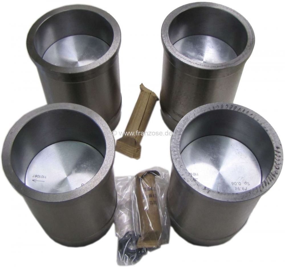 Peugeot - P 403/404/J7, zuiger + cilinder (4 stuks). Geschikt voor Peugeot 403 (8CV), van 1955 tot 1