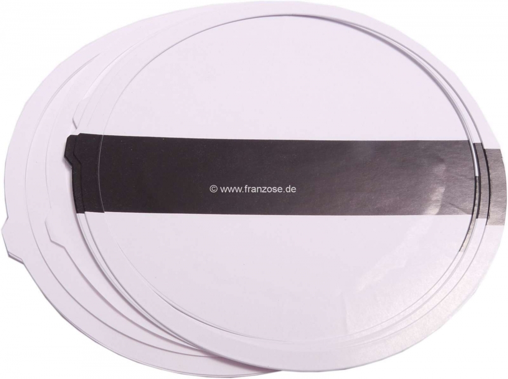 Alle - P 504V6/604/R30, cilinderkeerringen bodem (6 stuks). Geschikt voor Peugeot 504 V6 + Peugeo