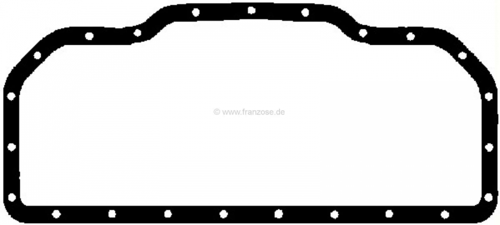 Renault - Carterpanpakking Euromotor (PRV). Geschikt voor Peugeot 504 V6, Peugeot 604 V6. Renault Al