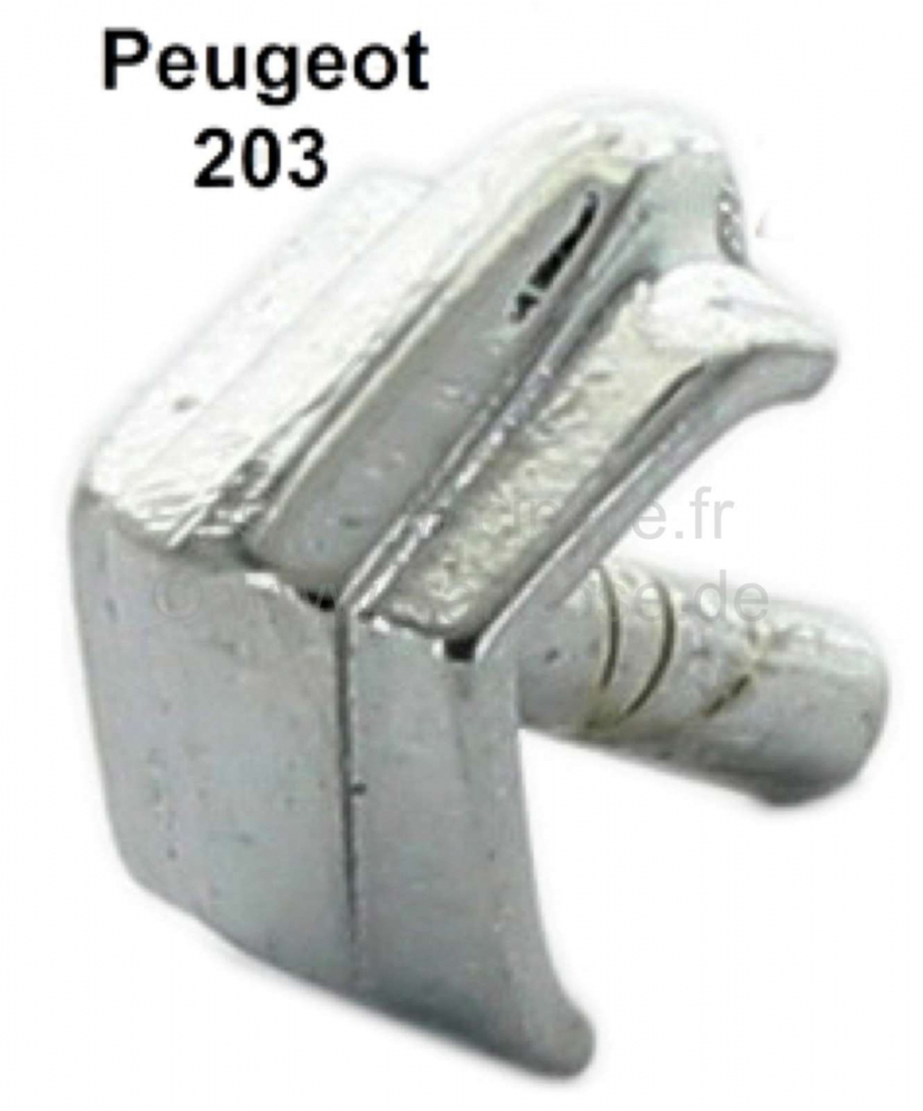 Peugeot - P 203, sierclip voor radiatorrooster (per stuk). Geschikt voor Peugeot 203.