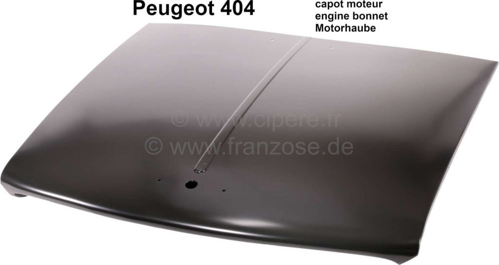 Peugeot - P 404, motorkap