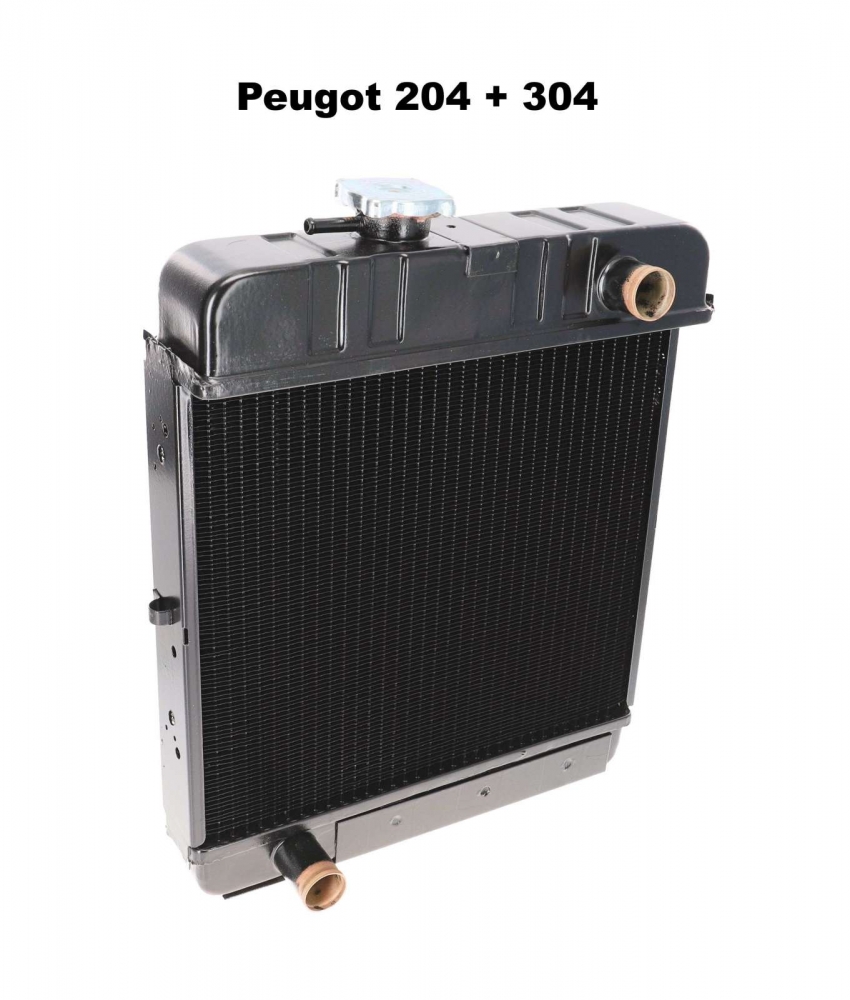 Citroen-2CV - P 204/304, radiateur Peugeot 204, Peugeot 304, alle modellen. 325x358x35mm