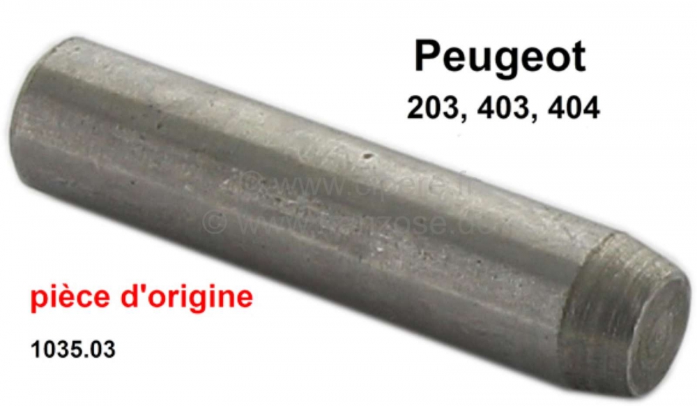 Peugeot - P 203/403/404, lagerbout oliepomp, geschikt voor Peugeot 203, 403, 404 (alleen 404 met 3x 