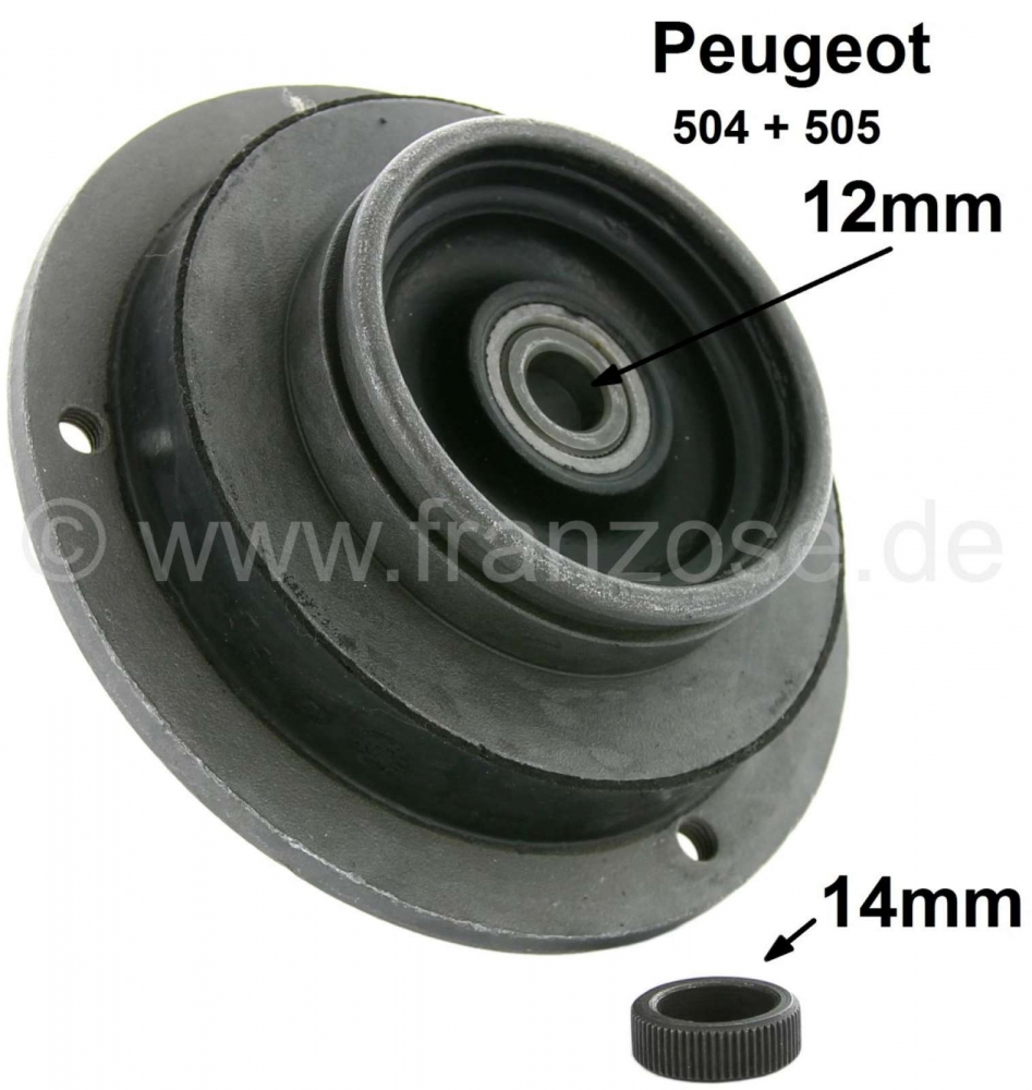 Peugeot - P 504/505, bovenste veerschotel. Geschikt voor Peugeot 504 (sedan + cabriolet) benzine + 5