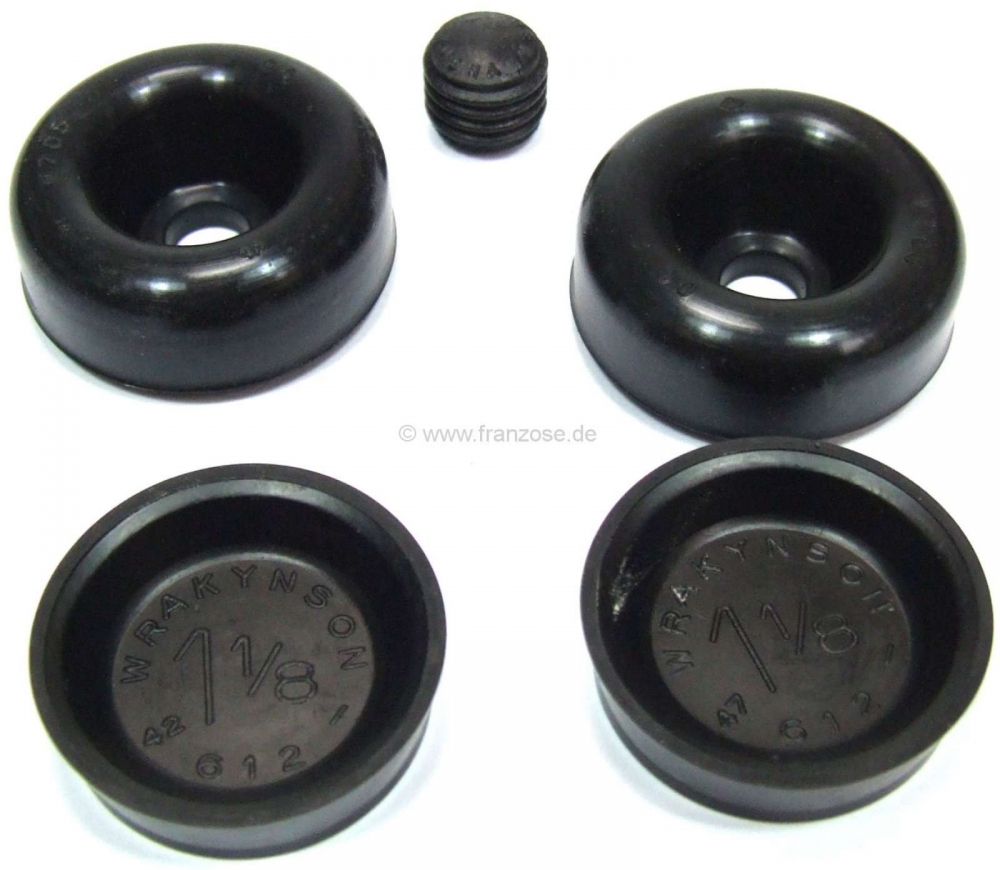 Peugeot - P 403/404, achterwielremcilinder reparatieset, 1 1/8 inch = 28,575 mm 1962->1965