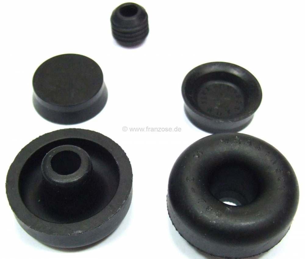 Peugeot - P 403/404, achterwielremcilinder reparatieset, 13/16 inch =20,64mm Thermostabiel 1966->196