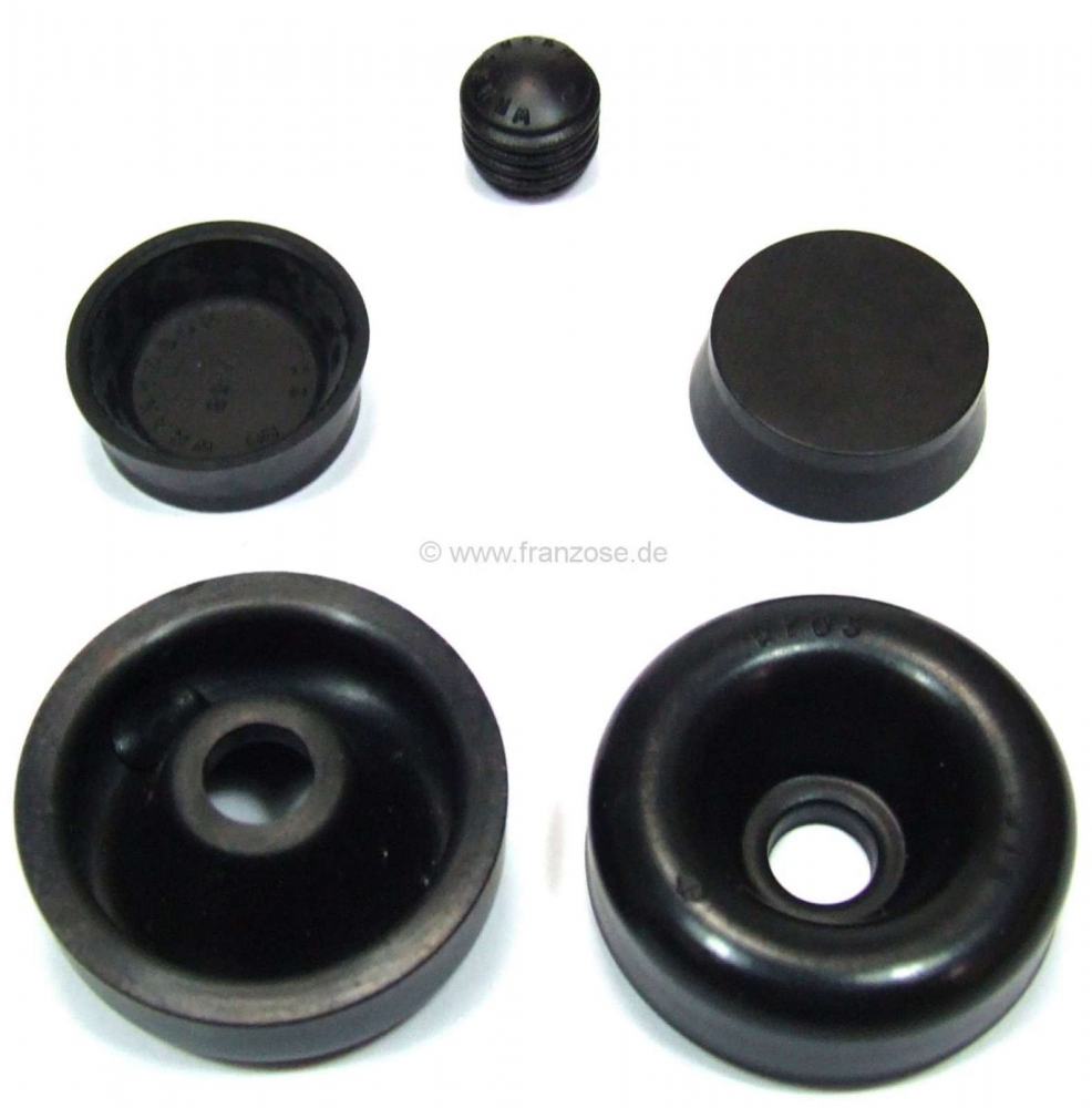 Peugeot - P 404/504, achterwielremcilinder reparatieset, 22mm zuiger, Bendix systeem