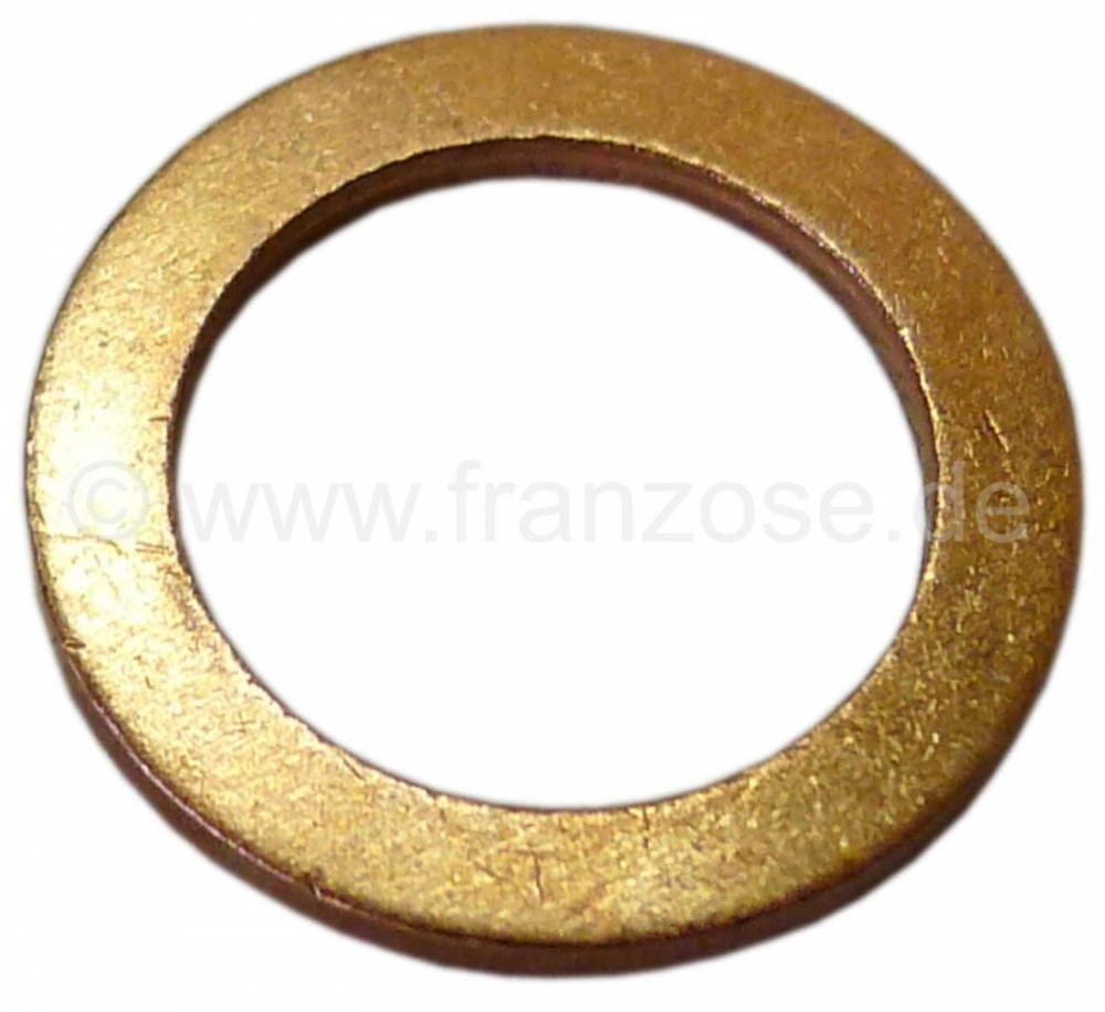 Peugeot - Remleiding koperen afdichtring. Afmeting: 13 x 19 x 1,5mm. Peugeot Bestelnr. Nr. 461001