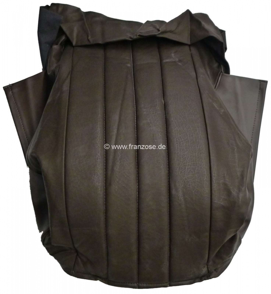 Peugeot - P 304, kunstleder Brun 3331, stoelkussenhoes linksvoor, Peugeot 304 Cabrio.  bestelnr.8980