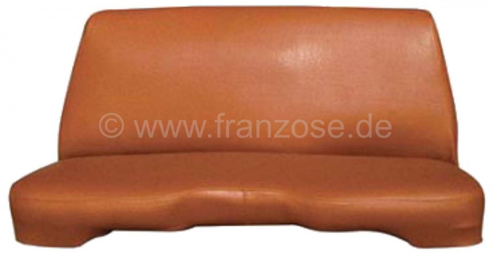 Renault - P 504 PU, bekleding zitbank. Kleur: kunstleer bruin. Geschikt voor Peugeot 504 Pick Up.