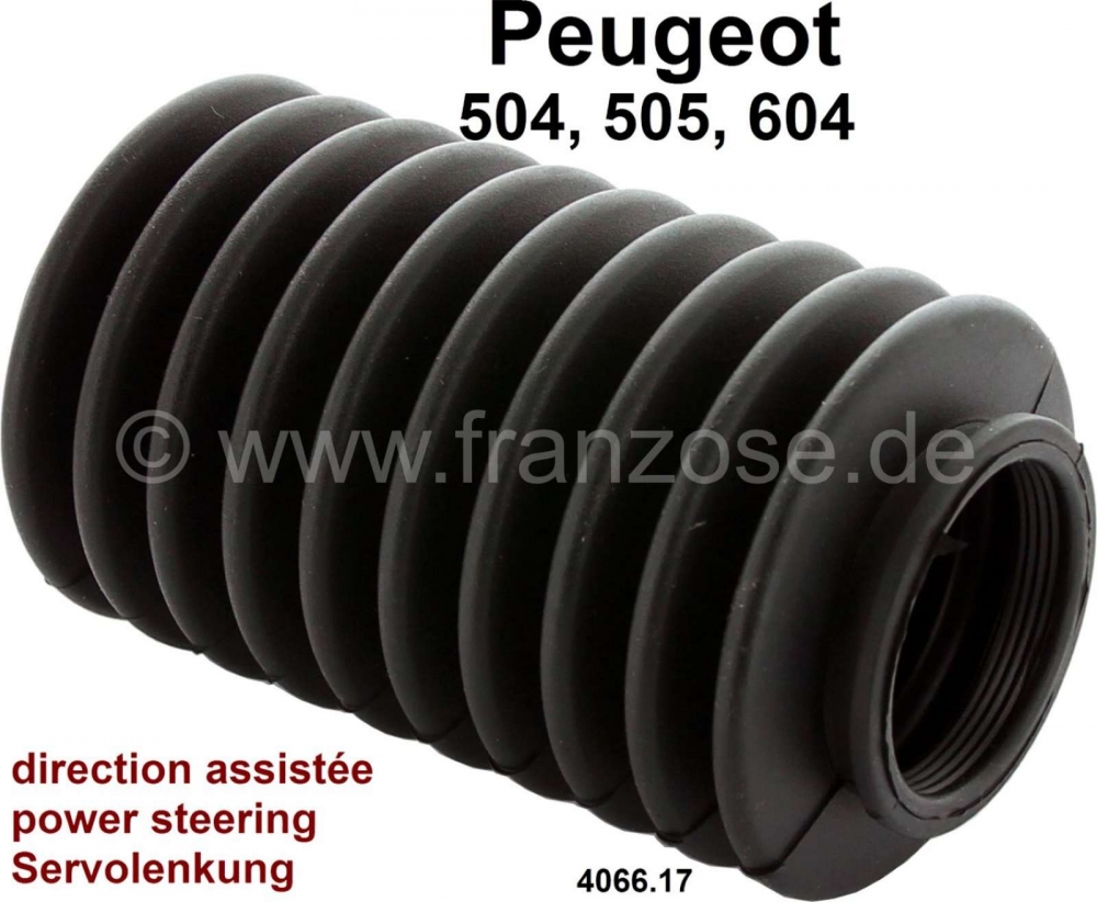 Peugeot - P 504/505/604, stuurkraag (stuurbekrachtiging). Grote opening. Geschikt voor Peugeot 504, 