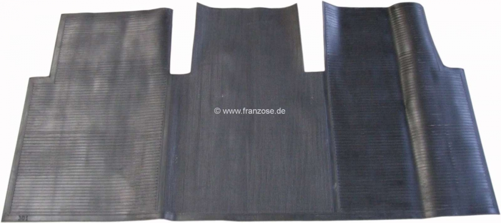 Peugeot - P 404, rubberen mat achter Peugeot 404!