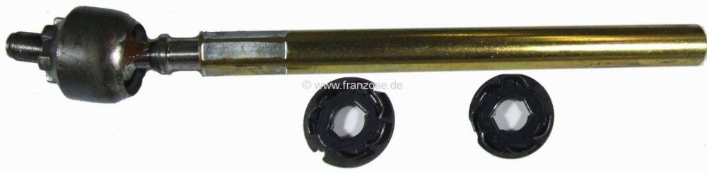 Peugeot - P 504, trekstang, zonder trekstangeind. Lengte: 262 mm lang. 1x buitendraad M12x1,0 + 1x b