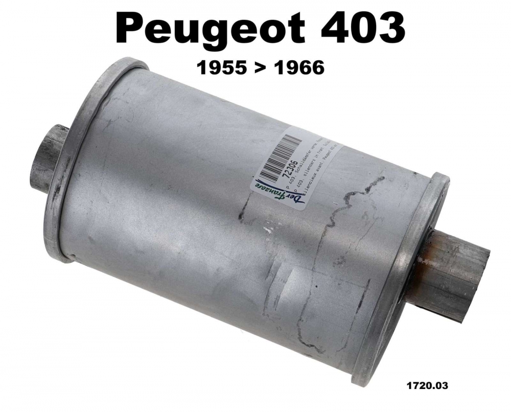 Sonstige-Citroen - P 403, voordemper. Geschikt voor Peugeot 403 berline + Break. Alleen geschikt voor benzine