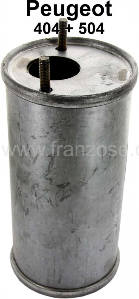 Peugeot - P 404/504, voorste uitlaatspruitstuk, gemonteerd op het uitlaatspruitstuk (resonator). Ges