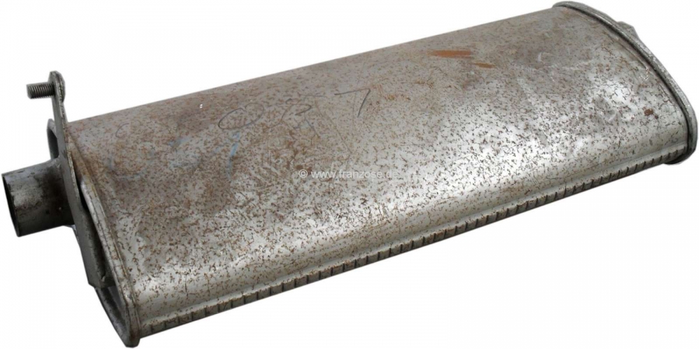 Peugeot - P 504, uitlaat voordemper. Geschikt voor Peugeot 504 Coupe + Cabrio + Sedan, van modeljaar