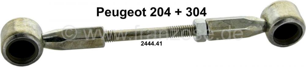 Citroen-2CV - P 204/304, schakelstang (verbindingsstang) voor de versnellingspook (centershift). Voor ko