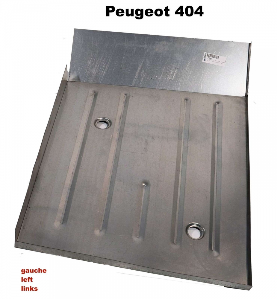 Peugeot - P 404, vloerplaat linksvoor, Peugeot 404, eenvoudige reproductie. Geschikt voor sedan, Bre