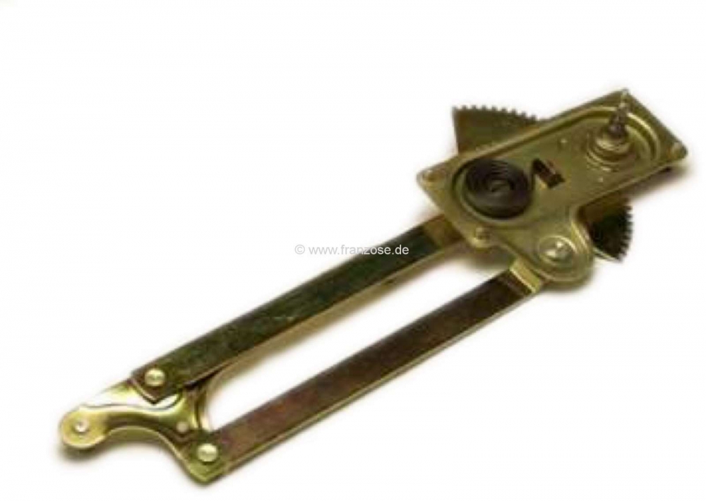 Renault - P 504/604, raamregelaar deur rechts. Voor Peugeot 504 berline (de raamregelaar past op de 