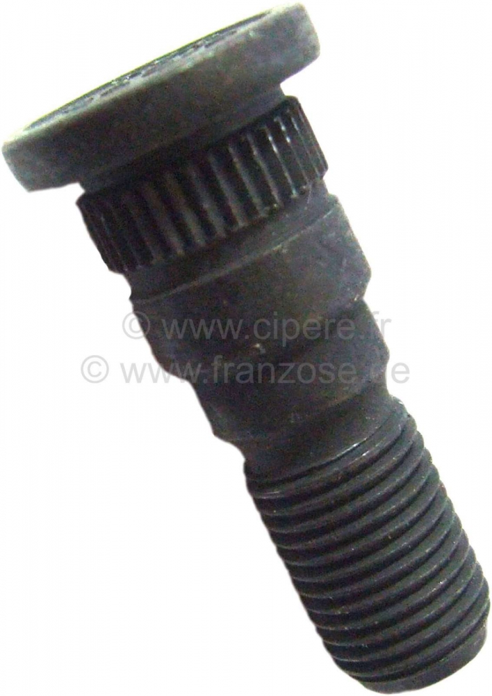 Peugeot - P 504/505, wielbout. Schroefdraad: M12 x 1,25. Schroefdraadlengte: 38mm. Geschikt voor Peu