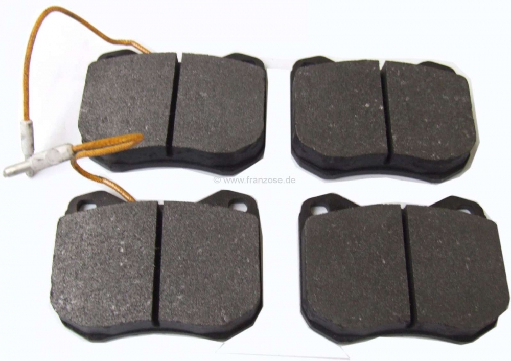 Peugeot - P 504, remblokken voor, Break, systeem ATE, 11/81-84 / 70,5x89,8x19mm Cabrio + Coupe >10/8