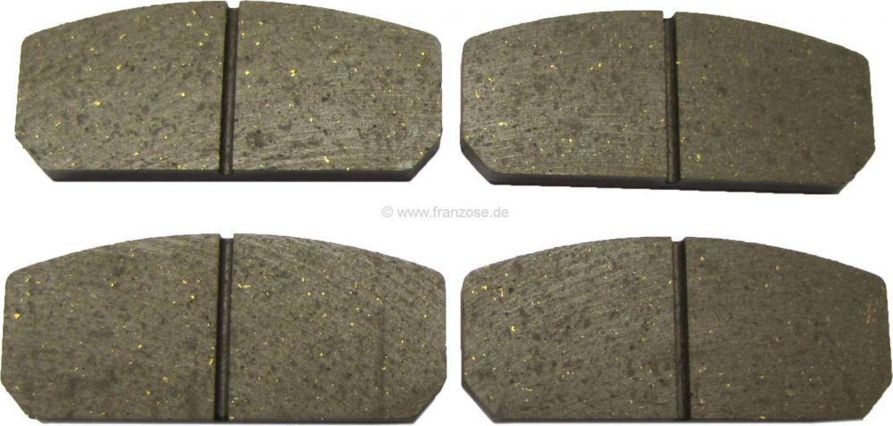 Alle - Simca, remblokken voor Simca, diverse modellen. Bendix systeem, hoogte 40,5mm, breedte 95m