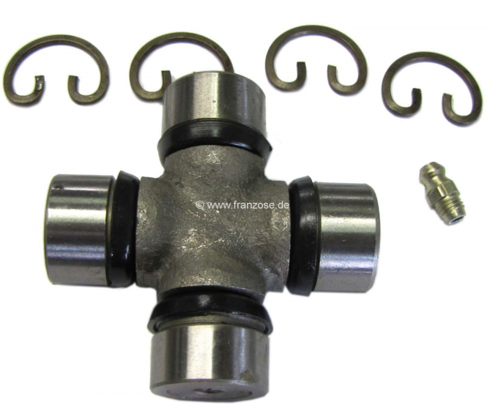 Renault - R4, cardanas. Geschikt voor Renault R4. Diameter: 22,4mm. Totale lengte: 64,3mm.
