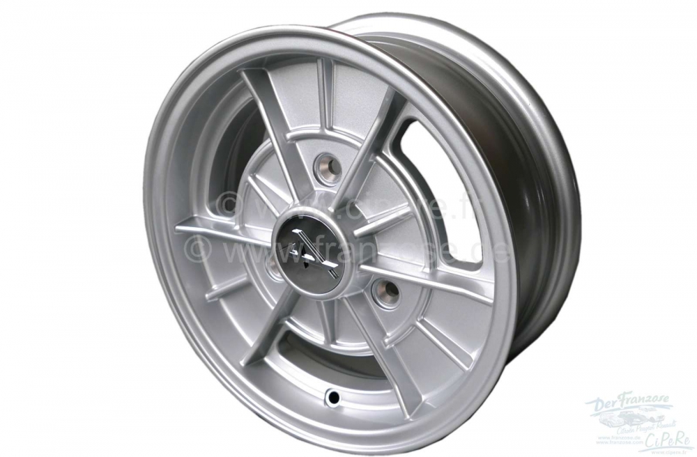 Sonstige-Citroen - Alpine Design velg. Maat: 5.0 x 13. Offset: 24. Boutcirkel: 3 x 150. Deze velg in Alpine-d