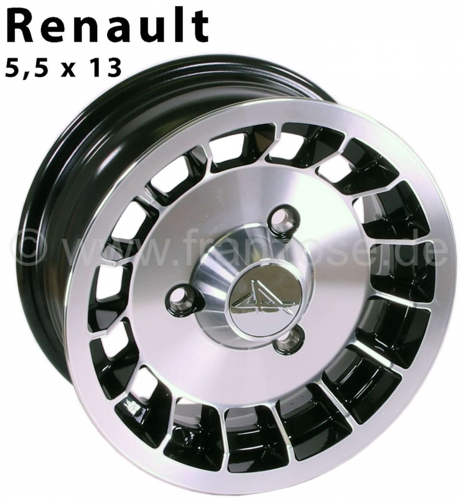 Sonstige-Citroen - Alpine Design velg. Maat: 5,5 x 13. Offset: 25. Boutcirkel: 3 x 130. Deze velg in Alpine-d