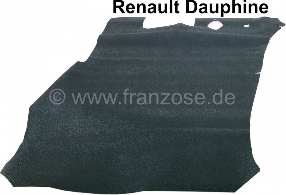Renault - Dauphine, rubberen mat voor de kofferbak. Geschikt voor Renault Dauphine.