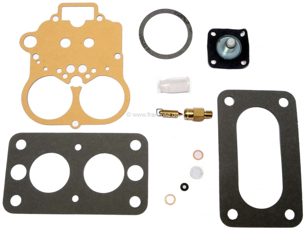 Renault - Carburateurreparatieset Weber 32 DAR 8 T/4802, geschikt voor Renault R16 TX.