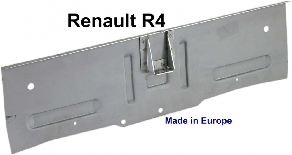 Renault - R4, afdekplaat voor de dwarsbalk aan de achterkant van het chassis. Geschikt voor Renault 