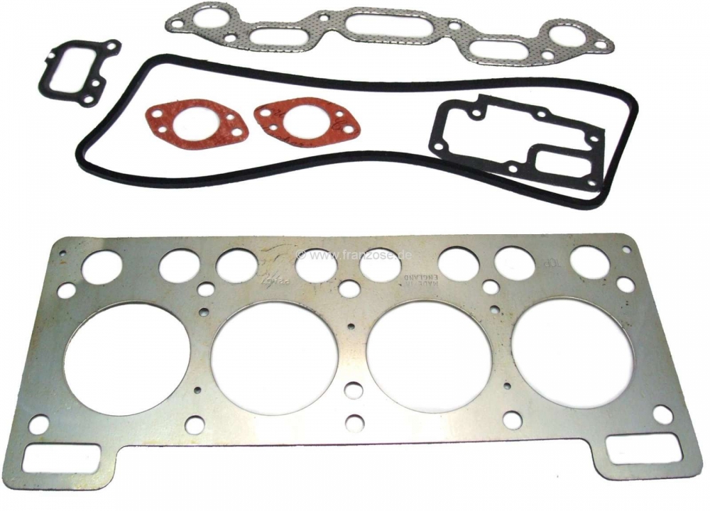 Renault - R8/R10/Caravelle, cilinderkoppakkingset. Geschikt voor Renault R8 (1108cc), van modeljaar 