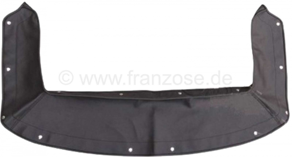 Renault - Caravelle, dekzeil zwart (hoes voor de teruggeklapte softtop). Geschikt voor Renault Carav