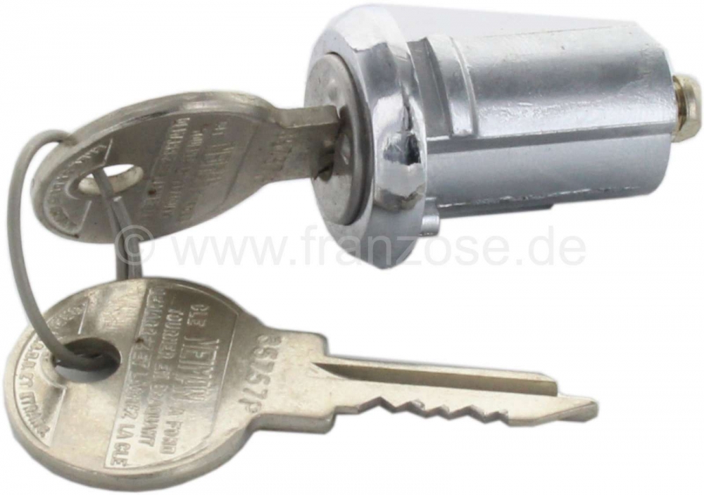 Renault - R16, sluitcilinder (1 stuk) met 2x sleutels. Geschikt voor Renault R16 met centrale vergre