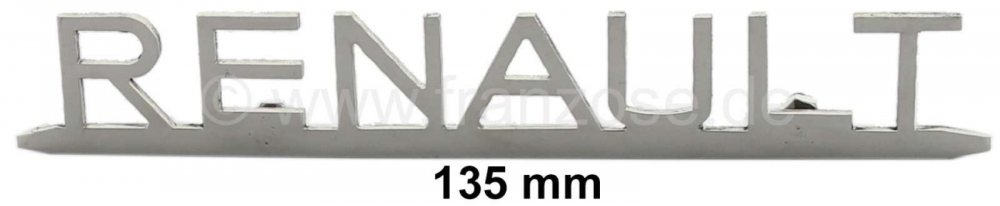 Renault - 4CV, embleem met opschrift 