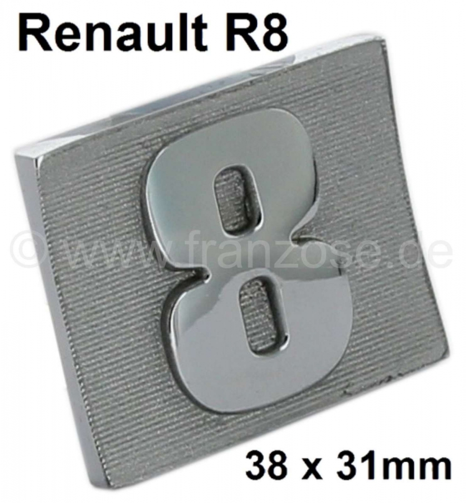 Renault - R8, embleem 