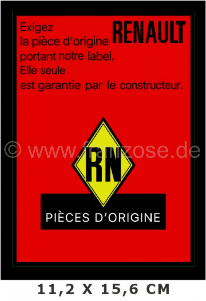 Alle - Sticker Renault 