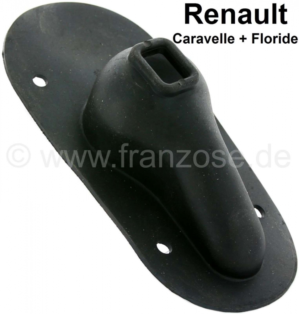 Renault - Floride/Caravelle, rubberen hoes onder de handremhendel. Geschikt voor Renault Floride + C