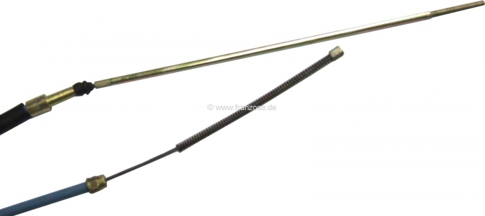 Renault - R16, handremkabel, links achter. Geschikt voor Renault R16, tot modeljaar 1974. 805mm door